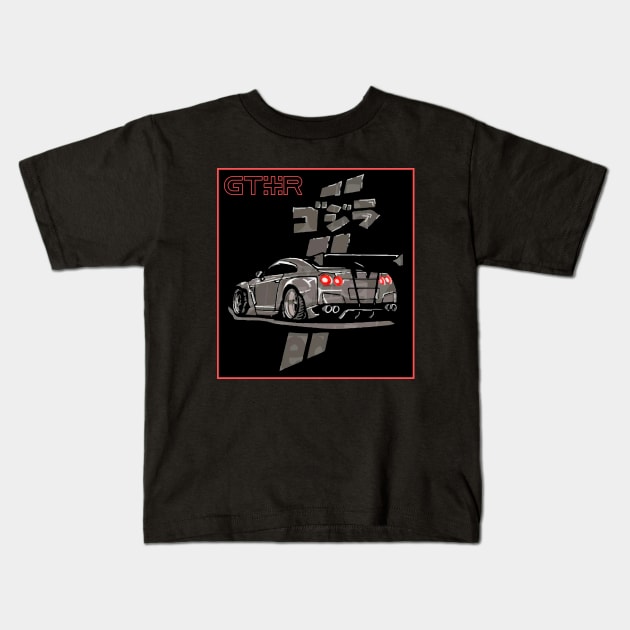 GTr Lover Kids T-Shirt by syanart